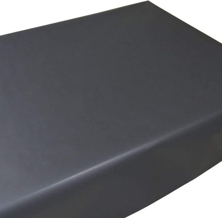 JUNOPAX Papiertischdecke 50m x 1,30m schwarz, nass- und wischfest 50 m x 1,30 m Schwarz, 50 m x 1,30