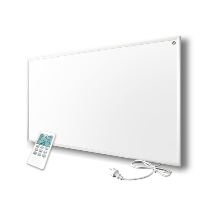 Infrarotheizung mit Thermostat - Infrarot Wandheizung - Elektroheizung 700 Watt - Heizplatte Heizpan