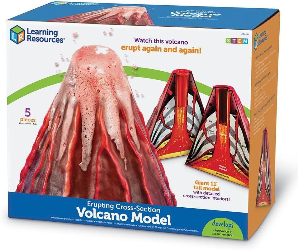 Learning Resources Vulkanausbruch-Modell