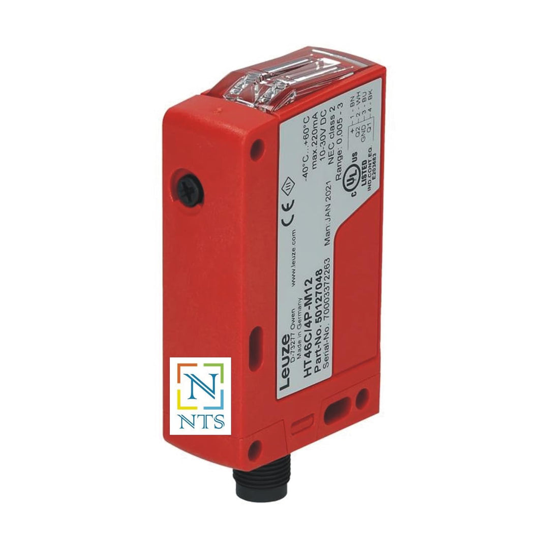 Electronic Reflexions-Lichttaster HT46C/4P-M12 50127048 Hintergrundausblendung, hellschaltend, dunke