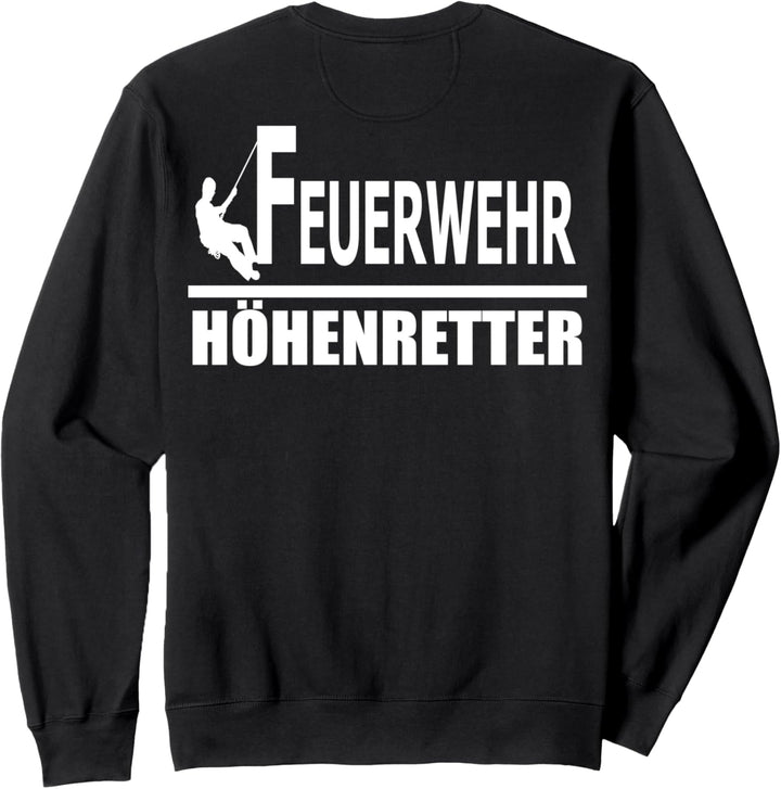 Feuerwehr Höhenretter,112 Outfit Bergrettung, Feuerwehrmann Sweatshirt
