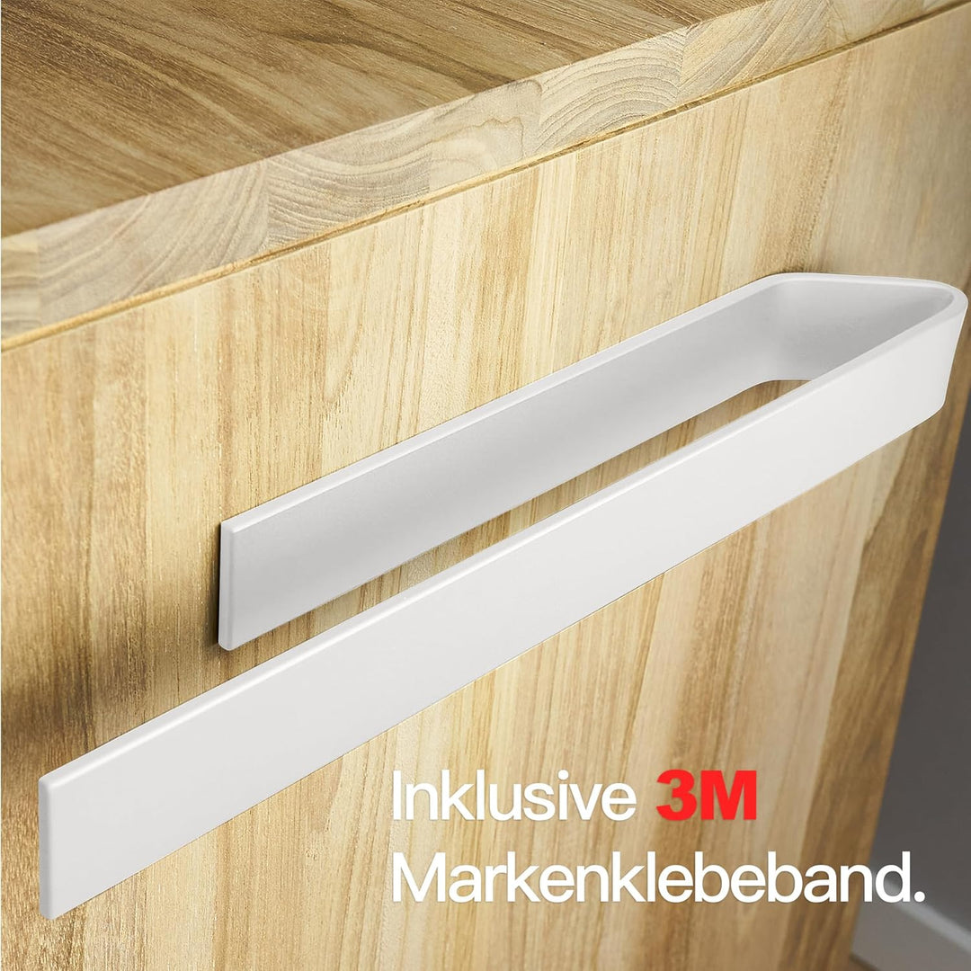 Designfabrik Hamburg Handtuchhalter ohne Bohren | Handtuchhalter Wand für Bad & Küche | Handtuchring