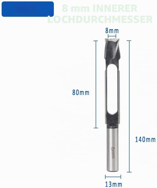Dübel-Zapfenbohrer, tiefer Zapfenschneider, Kernbohrer, Holzarbeiten, Möbelherstellung, Tischlerei,