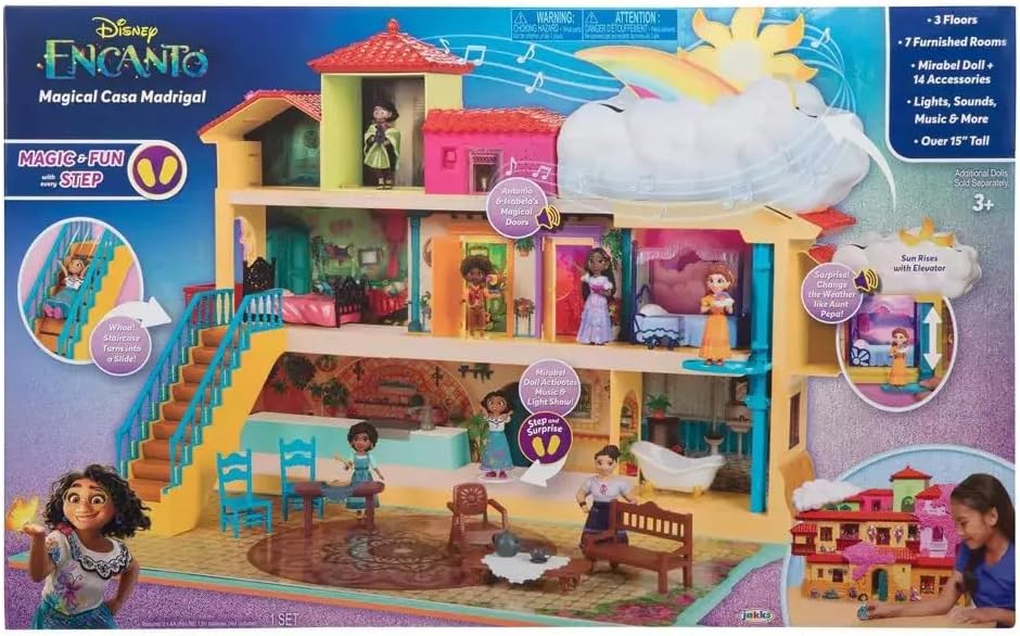 Disney Encanto Madrigal House 219384-1SOC, bunt Single, Single