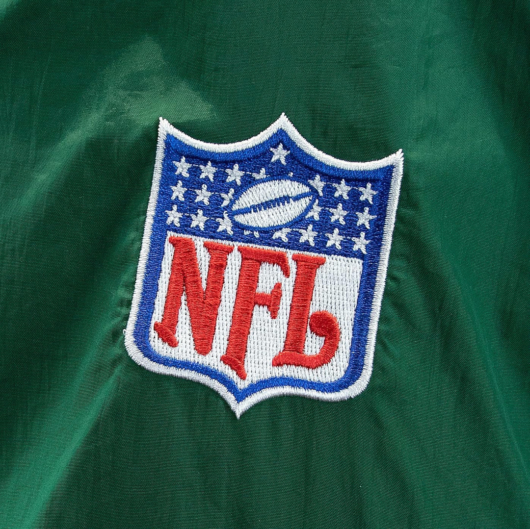 Mitchell &amp; Ness NFL Authentic Sideline Jacke L Green Bay Packers, Dunkelgrün, L Green Bay Packers, D
