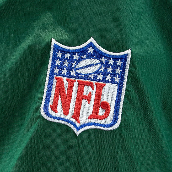 Mitchell &amp; Ness NFL Authentic Sideline Jacke L Green Bay Packers, Dunkelgrün, L Green Bay Packers, D