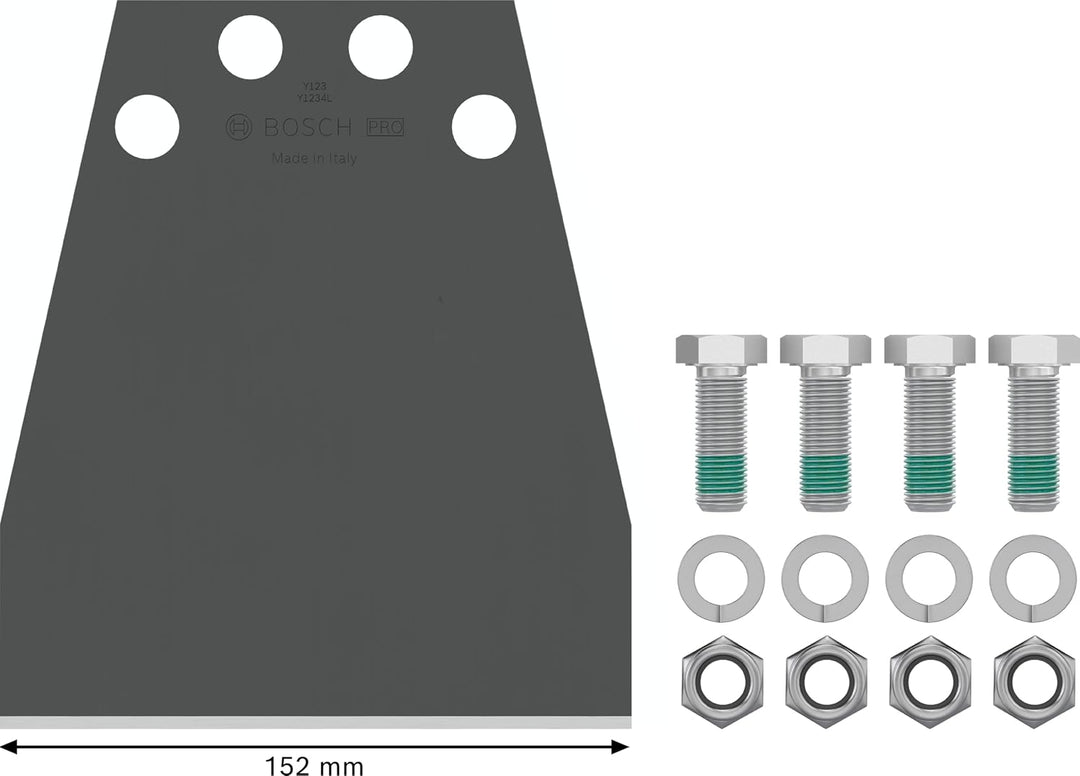Bosch 1x PRO HEX 28/30 Ersatzteil-Set für Bodenschaber
