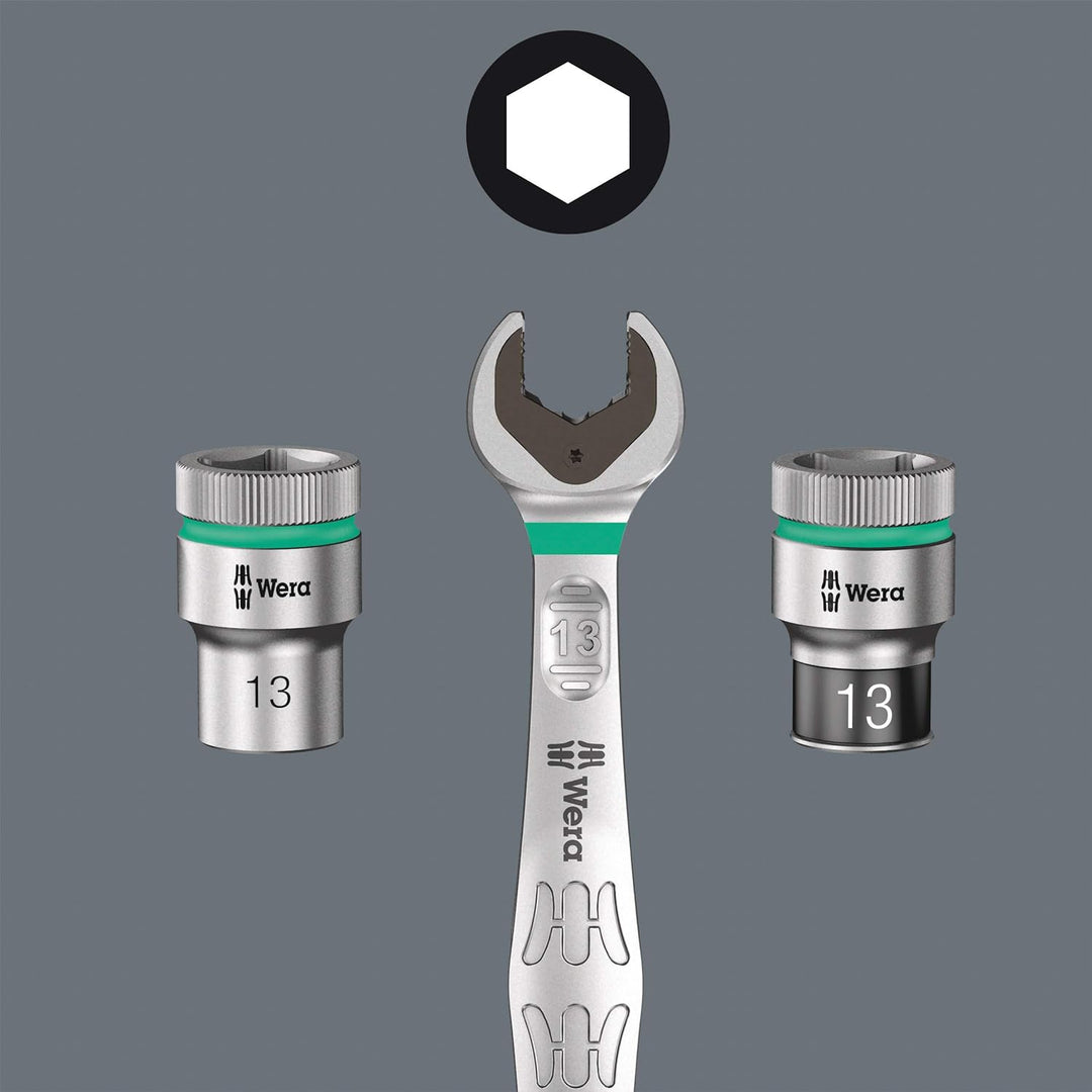 Wera 05004181001 Bicycle Set 12, Ringmaulschlüssel-Satz, 12-teilig Ringmaulschlüssel-satz, 12-teilig