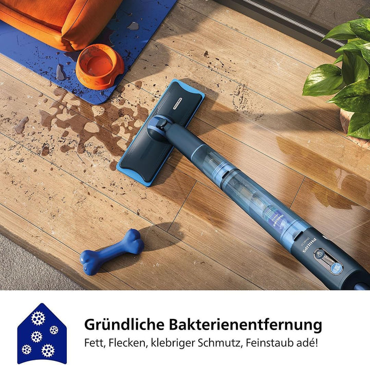 Philips OneUp 5000 Serie Elektrischer Wischmopp - 2X sauberere Böden², 2X schnelleres Wischen, 2 Feu