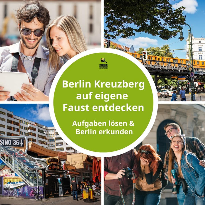 Schnitzeljagd Berlin Kreuzberg: Stadtspiel Berlin als Schnitzeljagd für Familien, Klassenfahrten ode
