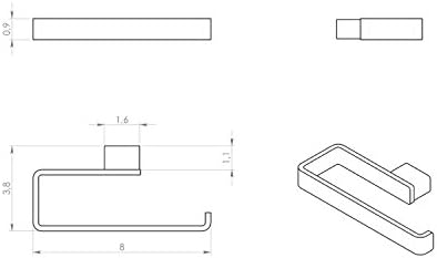 Gedy - ANNEAU PORTE SERVIETTE CHROMÉ LOUNGE - Gedy - G-54701300200