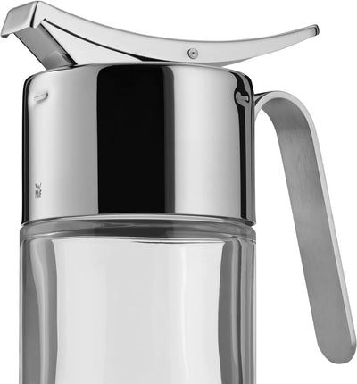 WMF Barista Sirup-/ Honigspender 240ml, Glas, Cromargan Edelstahl poliert, spülmaschinengeignet Sing