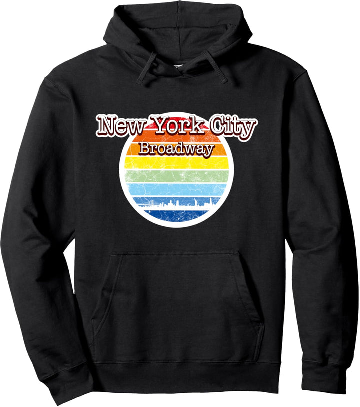 New York City Broadway USA souvenir NYC United States Pullover Hoodie
