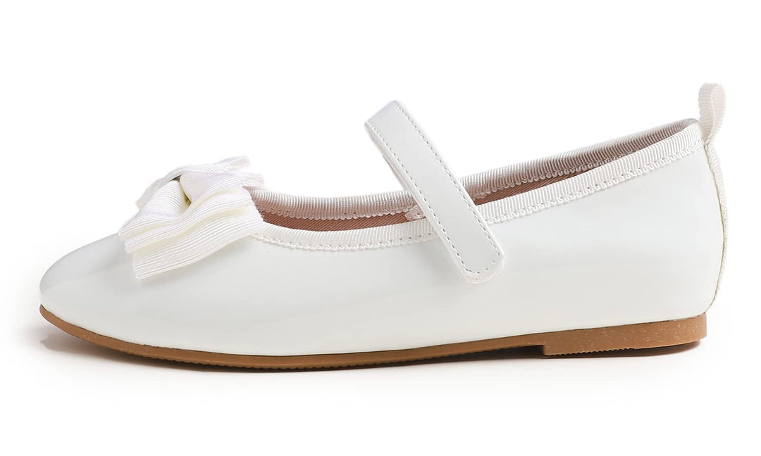 Feversole Bailarinas Niña de Vestir - Zapatos Cómodos para Ceremonias - Ballet Flats 29 EU Fliege We