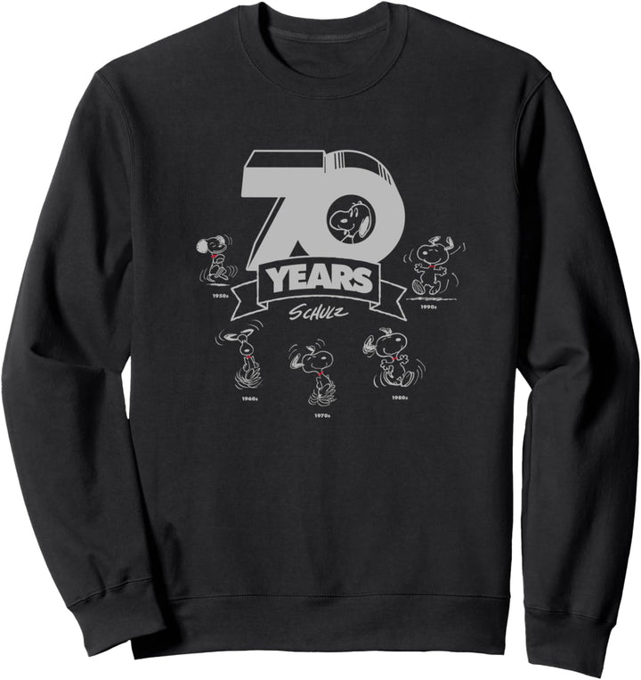 Peanuts Snoopy 70 Jahre Sweatshirt