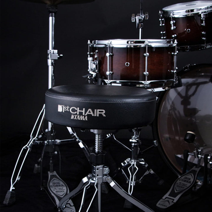 Tama 1st Chair Drum Hocker - Drumset Stuhl - 3 beinig - Schlagzeug Hardware Zubehör (HT250)