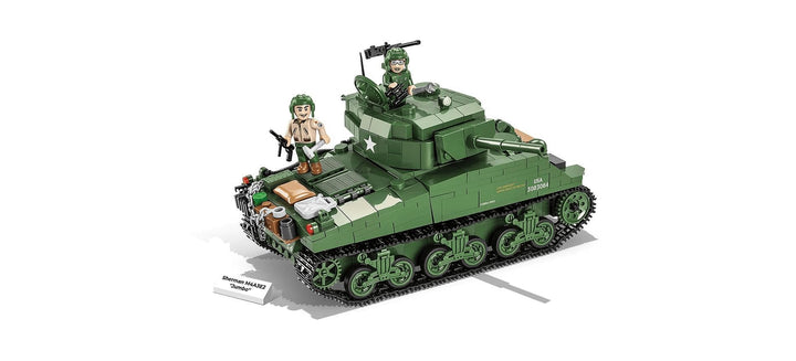 COBI 2550 Sherman M4A3E2 Jumbo, Historical Collection, World War II (WWII), Keine