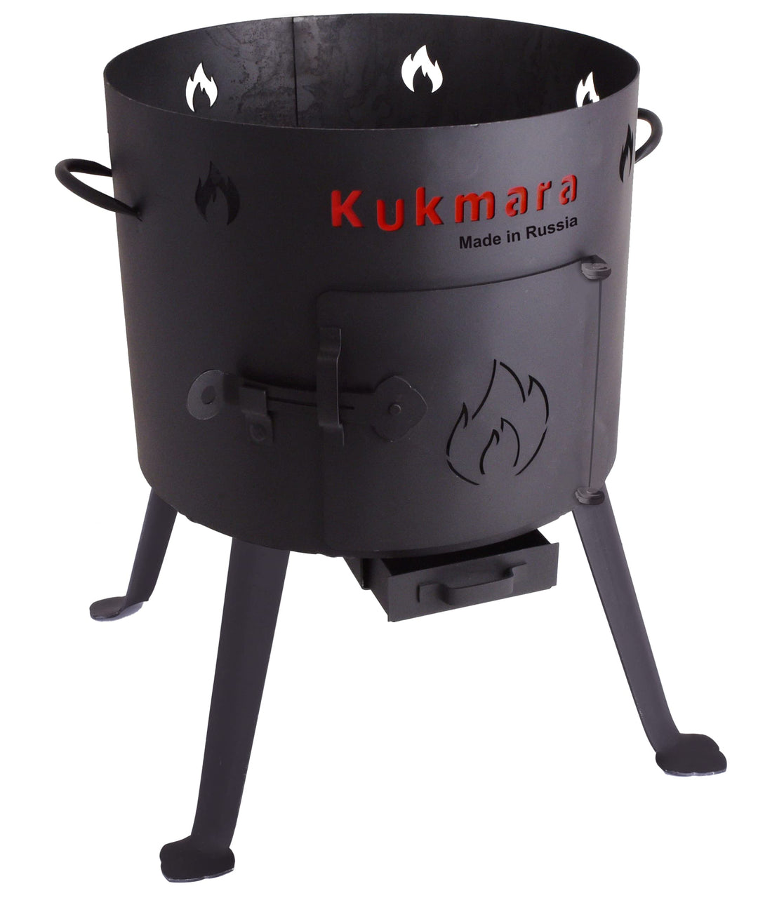 Utschak, H: 60 cm, Durchmesser: 37 cm, für 9L Kasan/Feldküche, Gulaschkessel Feuerkessel Kessel Outd