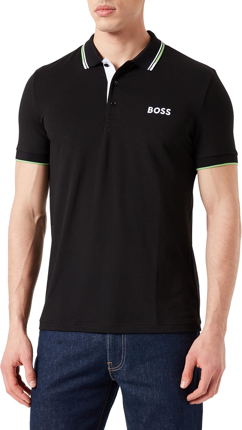 BOSS Herren Poloshirt S New - Black001, S New - Black001