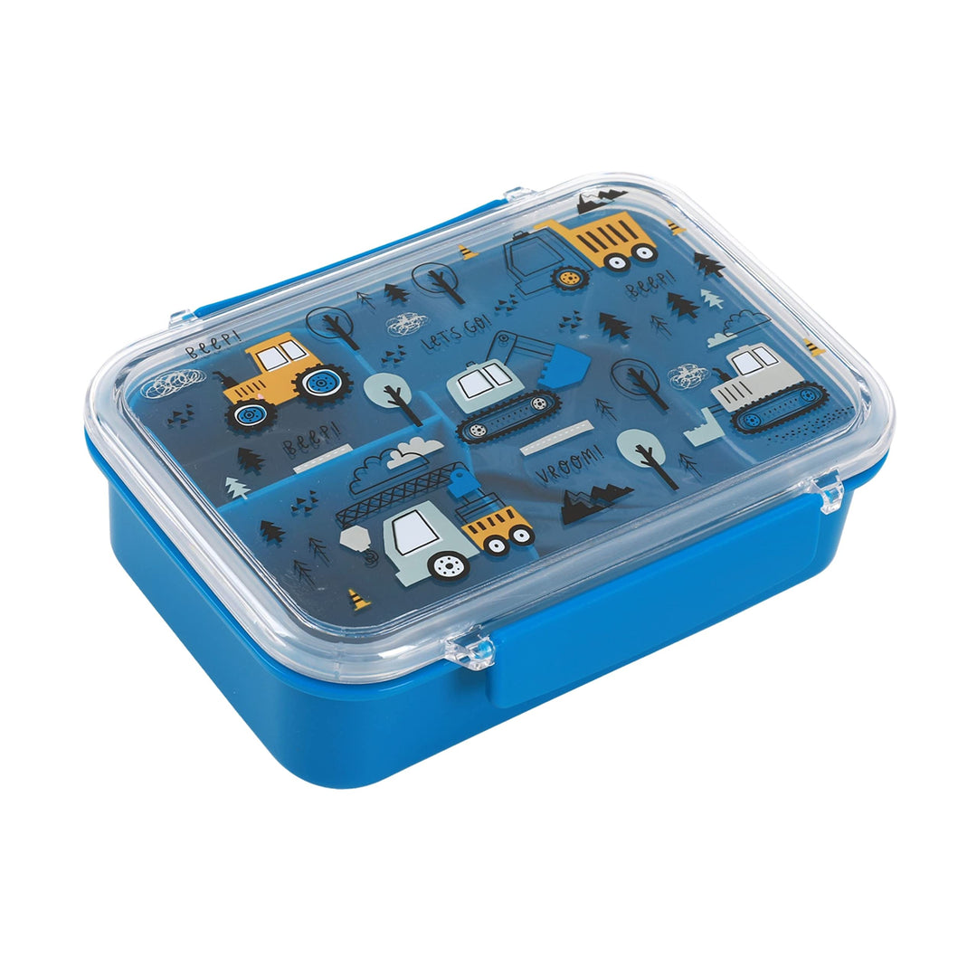 I-Drink Lunch Box - Lunch Box - Comedero con cubiertos para niños, pícnic, escuela con dibujos de in