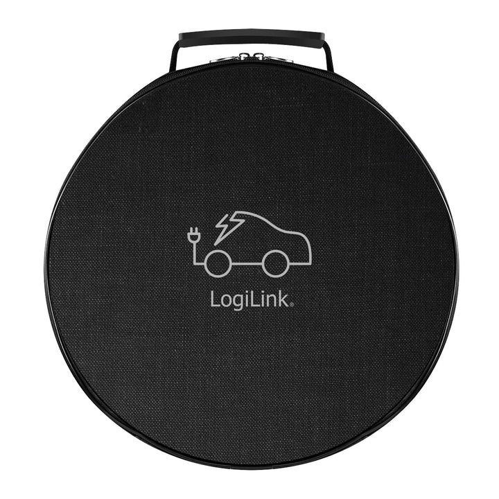 LogiLink E-Auto-Ladekabel, Typ 2, 3-phasig, 32 A, 22 kW, mit Tasche, 7,5 m