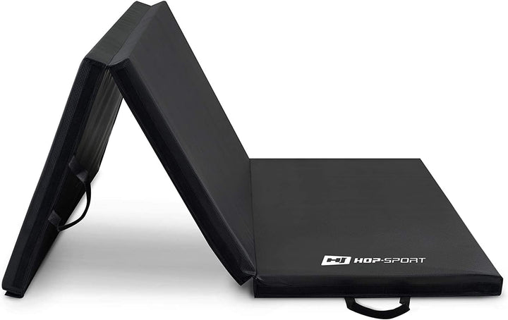 Hop-Sport Turnmatte klappbar - Bodenweichmatte für zuhause 183x90x5cm - Fitnessmatte, Gymnastikmatte