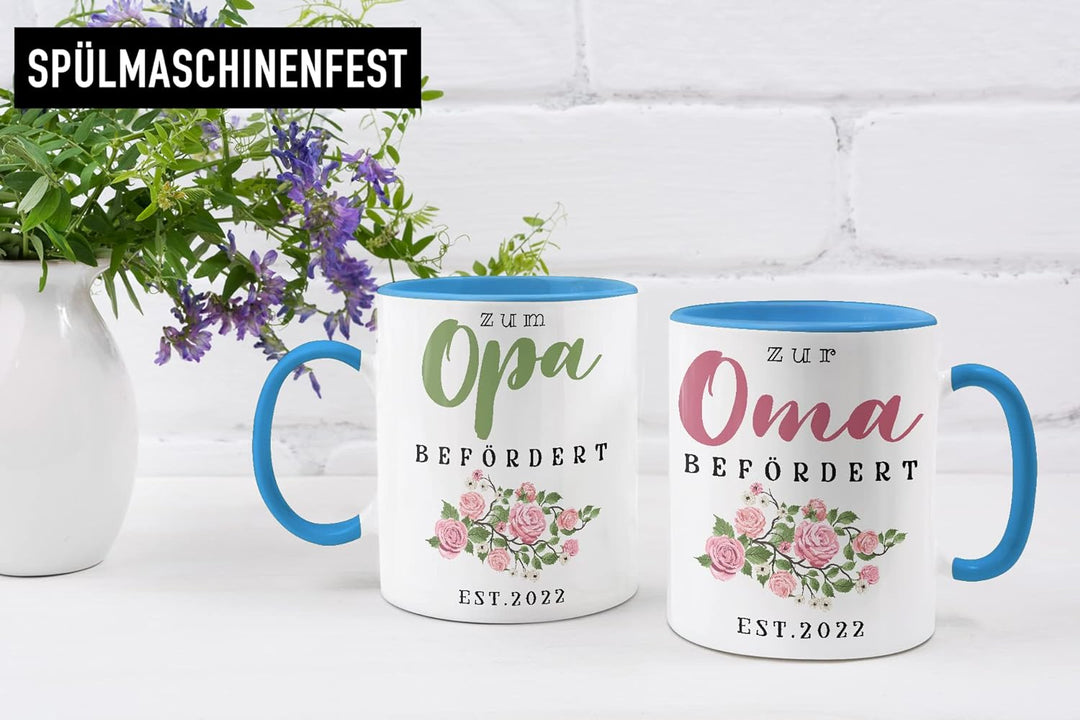 Trendation - Ihr werdet Oma und Opa 2022 Geschenke Schwangerschaft Verkünden Überraschung Baby Du Wi