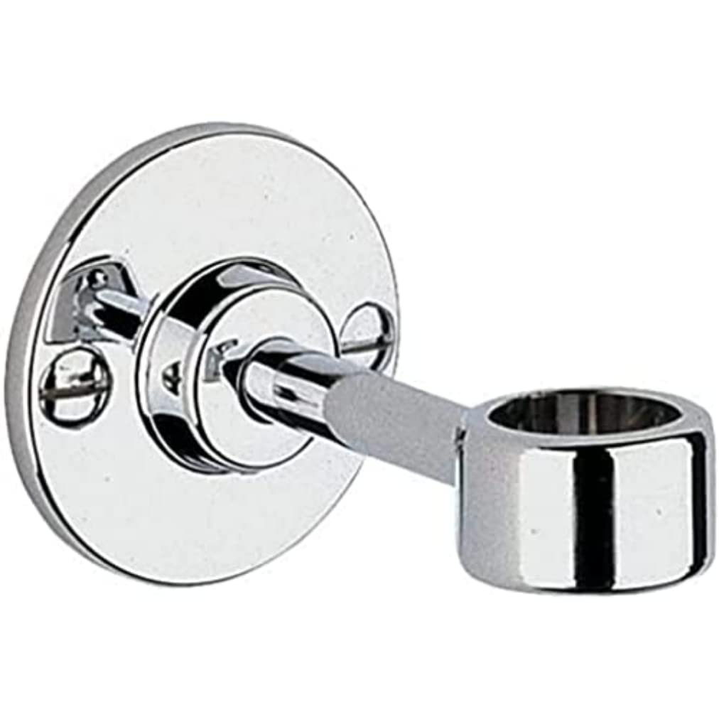 GROHE Wandschelle (inkl. Steindolle, Holzschrauben, für Standbrause 27 304 000, langlebig), chrom, 2