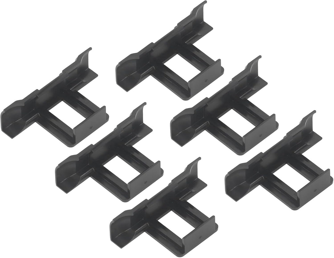LiebeWH 20 Stück Solarpanel Wasserablauf Clips Abflussklemme 35 Mm ABS PV-Abflussklemmen T-förmige W