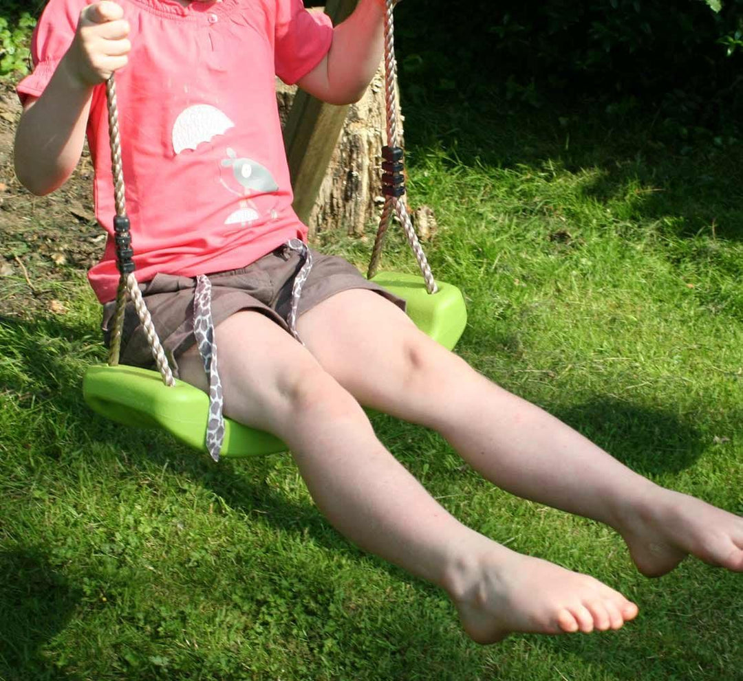 Garden Games SchaukelSpielplatz Schaukelsitz Anti Rutsch Kunststoff Schaukelsitz (Apfelgrün), Apfelg