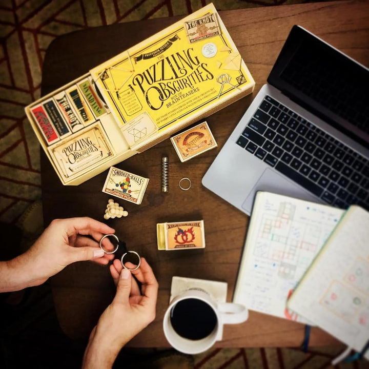Professor PUZZLE Puzzling Obscurities, Gelb, Brain Training Puzzles