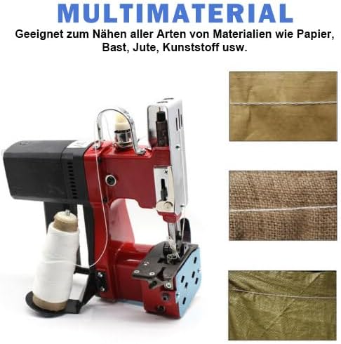 Vrysac-High Resistance Polyester Thread Bobbins for Sack Sewing Machines-5 units pack-for Raffia Sac