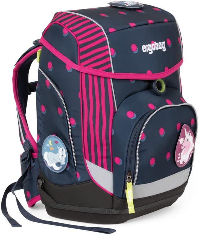 ergobag Durchläufer (Nos) Rucksack, 40x20x25 cm (B x H x T) Mehrfarbig (Shoobi Doobear), Mehrfarbig