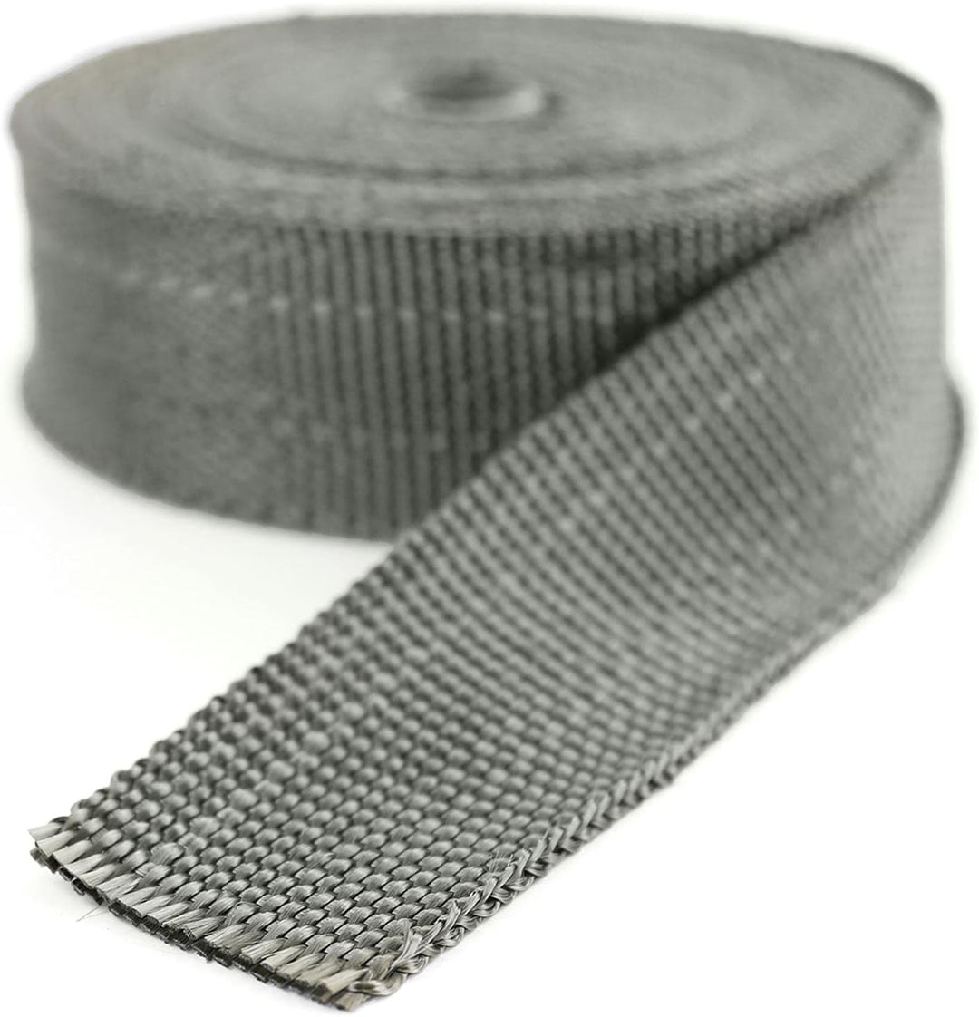 Auspuff Hitzeschutzband Thermoband Titan bis 900°C 50mmx2mm 10Meter