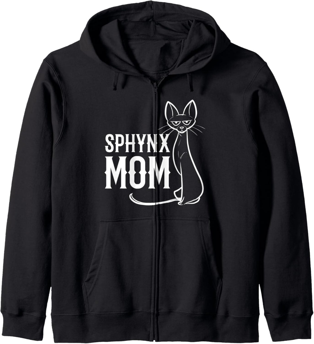 Sphynx Mom Haarlose Katze Kapuzenjacke