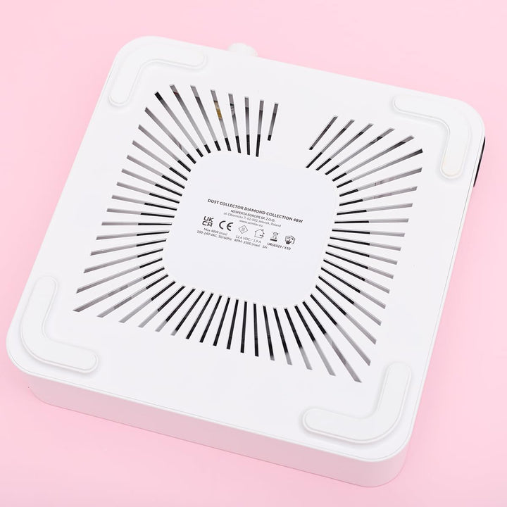Semilac Dust Collector Diamond Collection 48W – Staubabsaugung für Nägel mit Filter, 10-Stufen Saugk