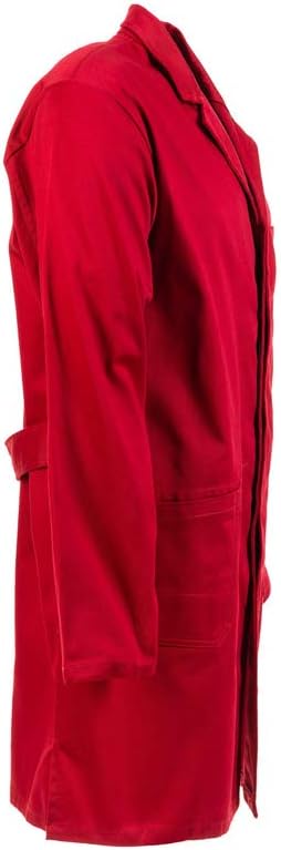 Planam Grösse 24 Herren MG 290 Berufsmantel mittelrot Modell 0641 Mittelrot 24