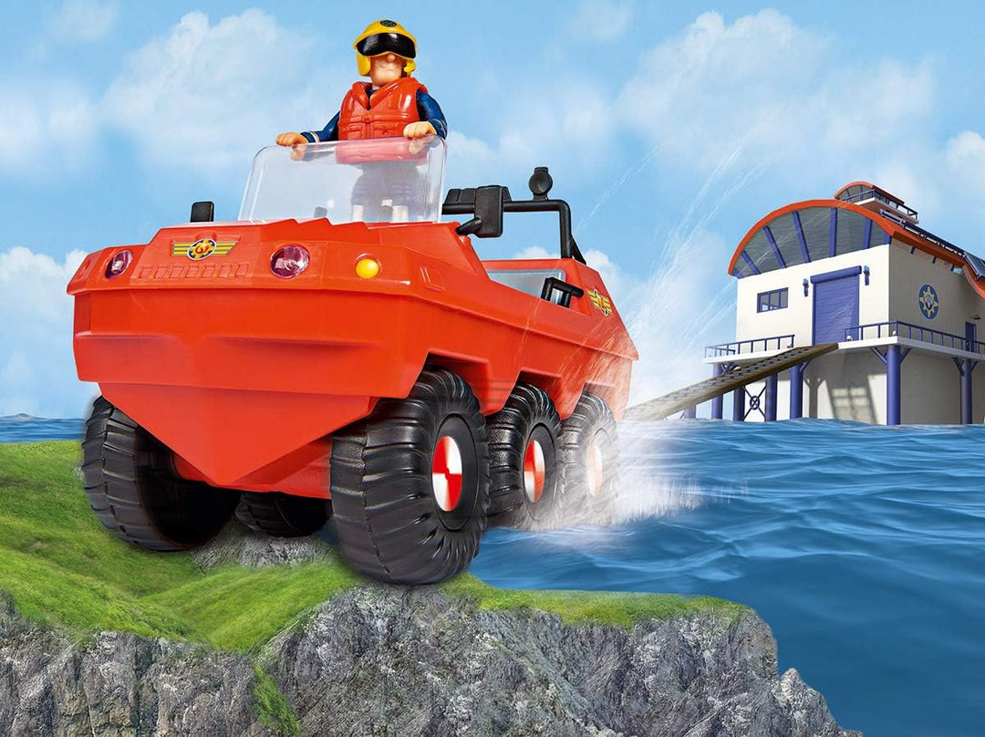 Simba 109251051 Feuerwehrmann Sam Hydrus Fahrzeug mit Einer Figur One Size