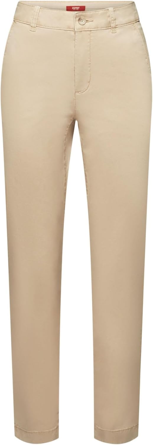 ESPRIT Damen Hose 34W / 32L 285/Sand, 34W / 32L 285/Sand