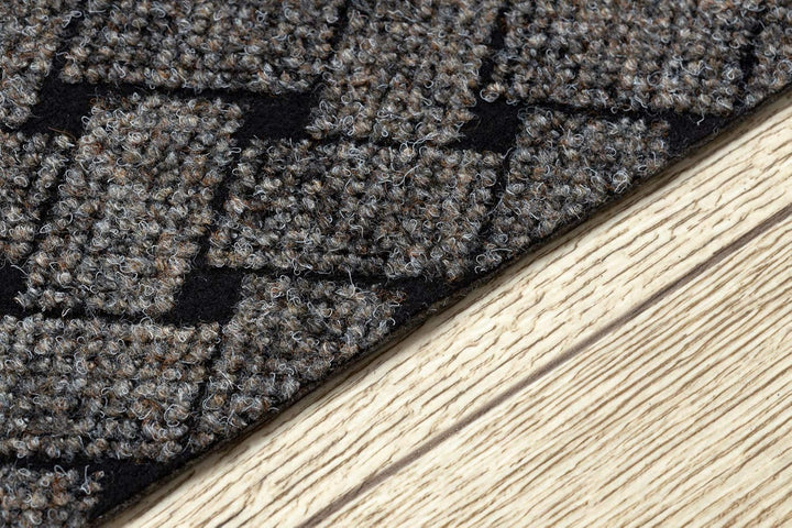rugsx Runner - Türmatte rutschfest Vectra 316 Draussen Innen beige 100x440 cm 100x440 cm Vectra Beig