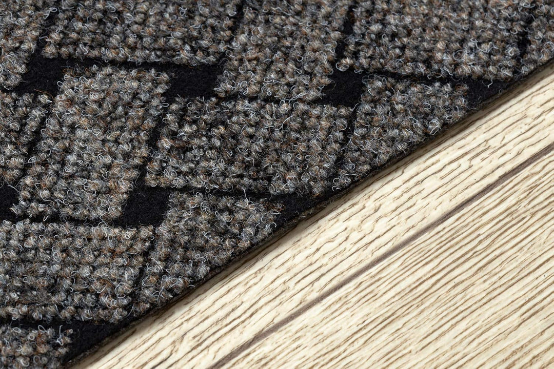 rugsx Runner - Türmatte rutschfest Vectra 316 Draussen Innen beige 100x100 cm 100x100 cm Vectra Beig