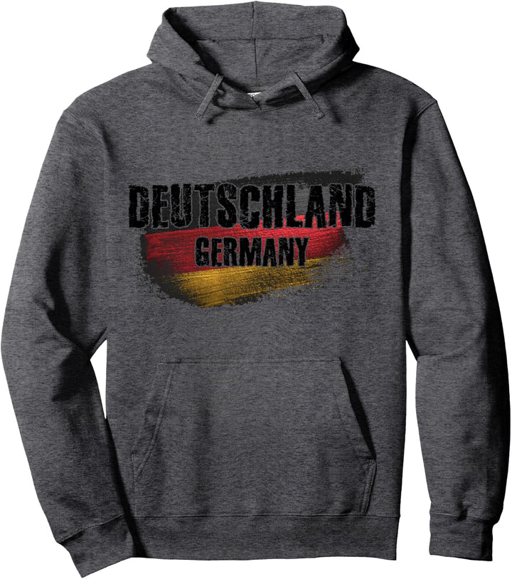 Deutschland, Deutsche Flagge Grunge Pullover Hoodie