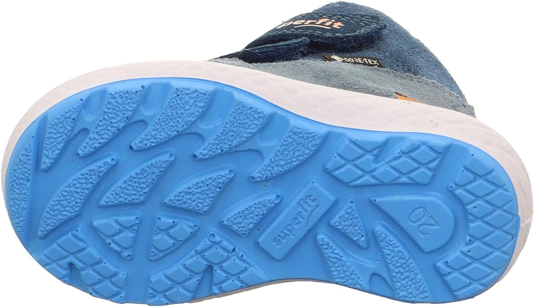 Superfit Jungen Groovy Schneestiefel 22 EU Schmal Blau 8000, 22 EU Schmal Blau 8000