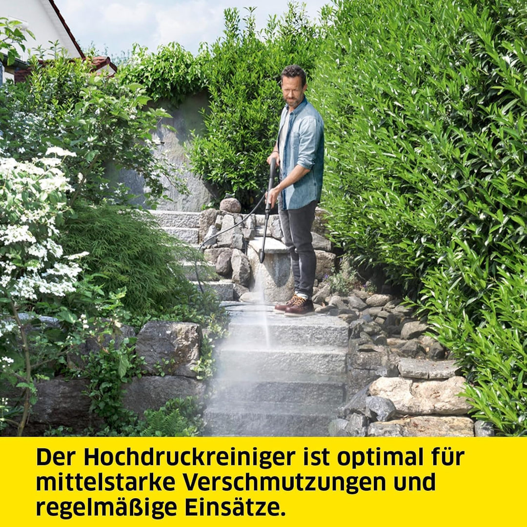Kärcher Hochdruckreiniger K 5 Classic, Druck: 145 bar, Durchfluss: 500 l/h, Flächenleistung 40 m²/h