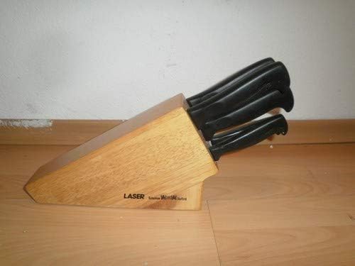 Richardson Sheffield NEW LASER Messerblock 6-teilig, kompakt & platzsparend, ideal für den Alltag, b