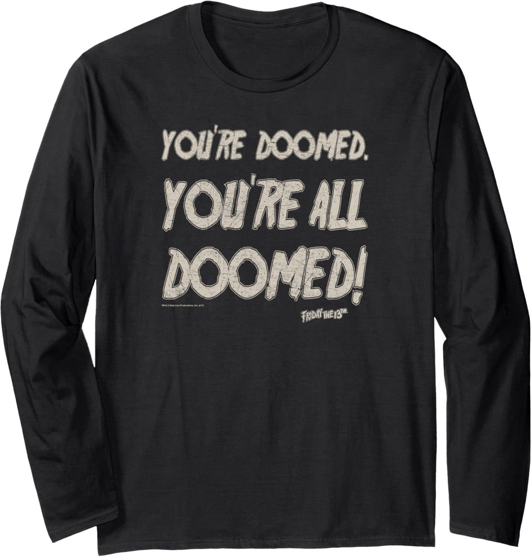 Friday The 13th Jason Doomed Langarmshirt