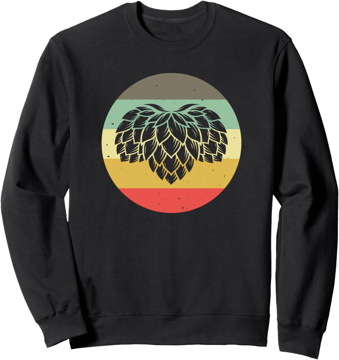 Retro Home Brewing Bier - Vintage Craft Beer Hobbybrauen Sweatshirt
