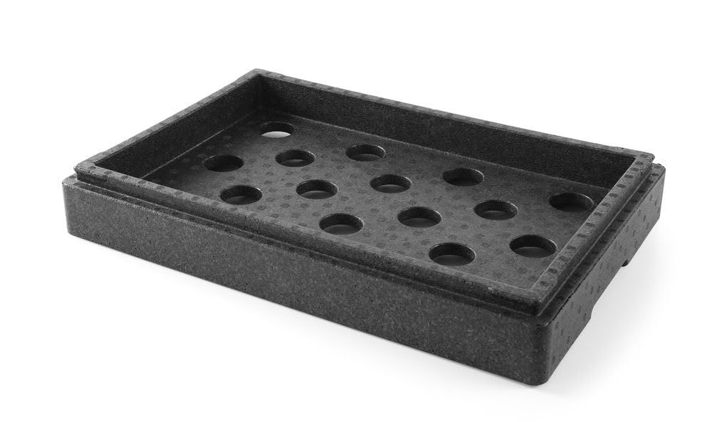 HENDI Kühladapter, passt auf HENDI Thermobox 707906 & 707968, Kühldeckel, 600x400x(H)85mm, Polypropy