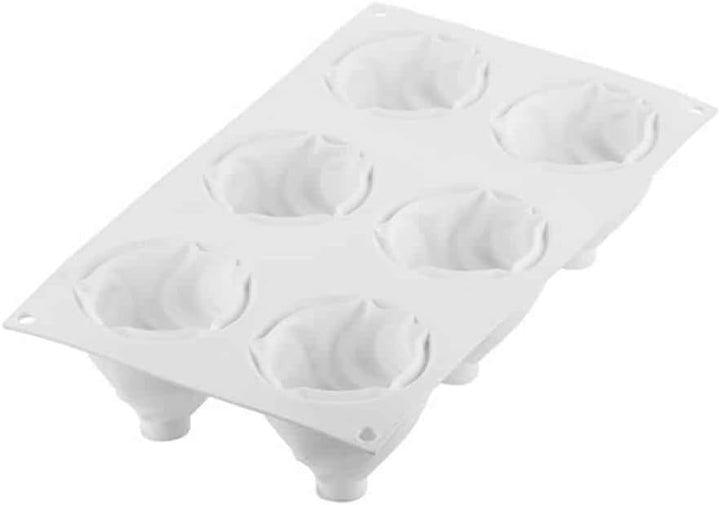 silikomart Professional CHANTILLY 120 Silikonform 6 Mulden Ø 73