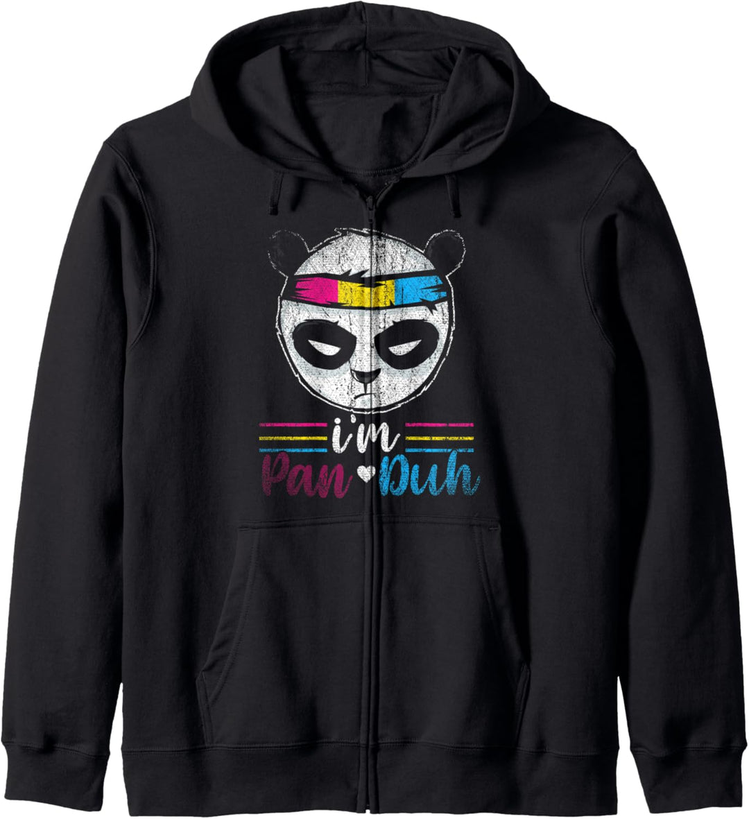 Gay Pride LGBTQ Queer Süsses Geschenk Pansexuell Panda Kapuzenjacke